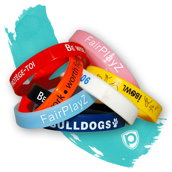 Personliga silikonarmband – Gratis offert online