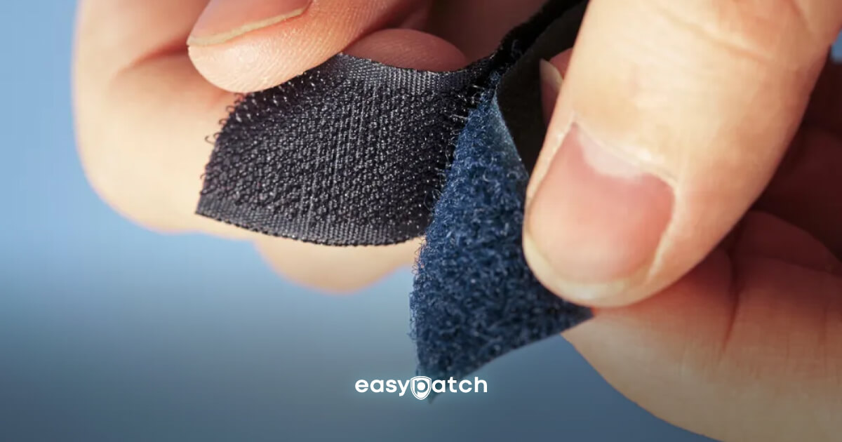 Fäste och applicering av Patch-uri
