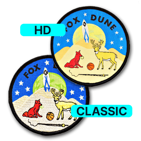 Skapa Personliga HD-broderade Patch-uri